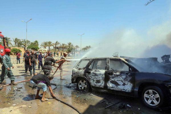 Dos miembros de Naciones Unidas mueren en un ataque con coche bomba en Libia