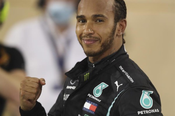 El piloto británico Lewis Hamilton fue elegido deportista del año 2020