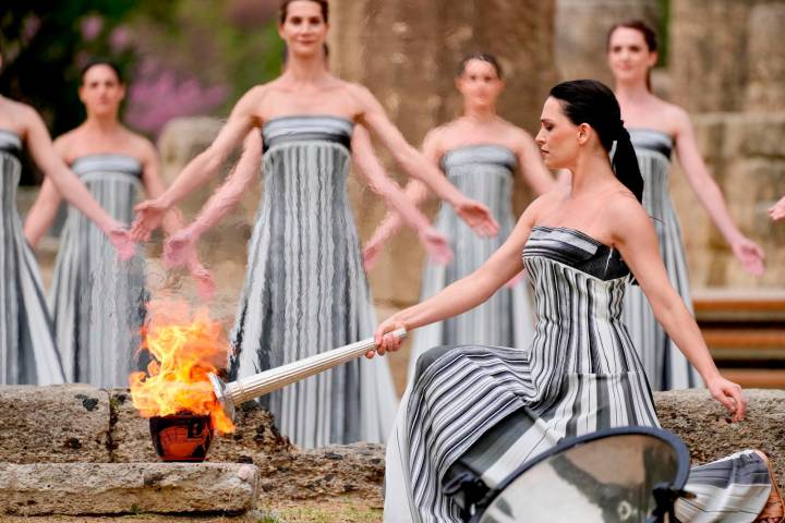 La llama olímpica llega al Festival de Cannes