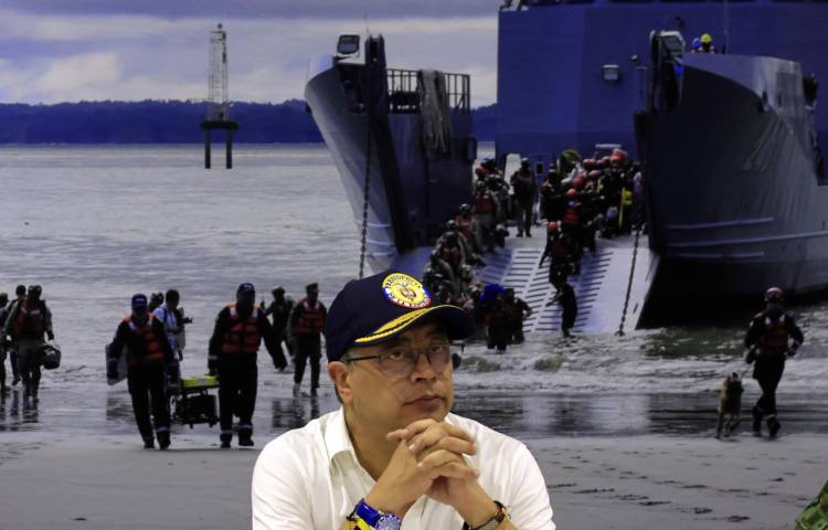 Fotografía de archivo del presidente de Colombia, Gustavo Petro. EFE/ Ricardo Maldonado Rozo