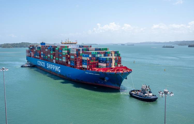 El Canal de Panamá aumentará el número de buques diarios, tras las medidas de ahorro de agua adaptadas desde el 2023.