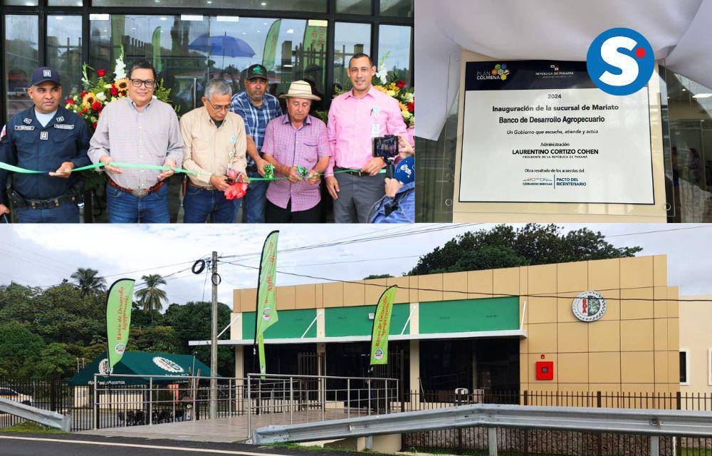 Inauguran sucursal del Banco de Desarrollo Agropecuario en Mariato