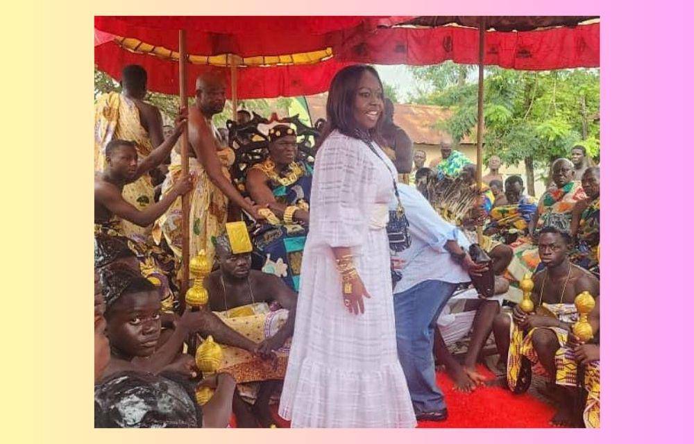 La ‘princesa’ Kayra de viaje por Ghana