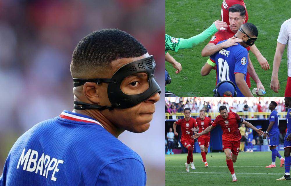 Mbappé reaparece enmascarado, pero Francia no pasa del empate