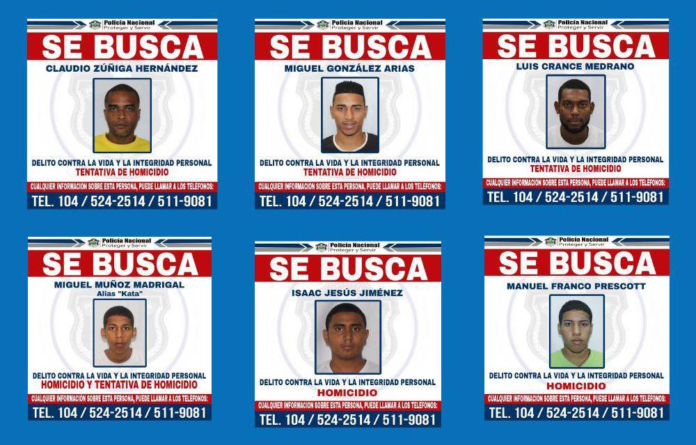 Aquí la lista de los nuevo 13 más buscados de la Policía