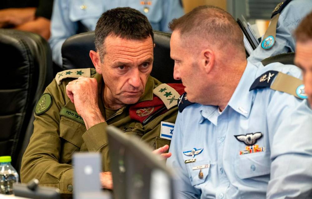 El jefe del Estado Mayor del Ejército de Israel, Herzi Halevi