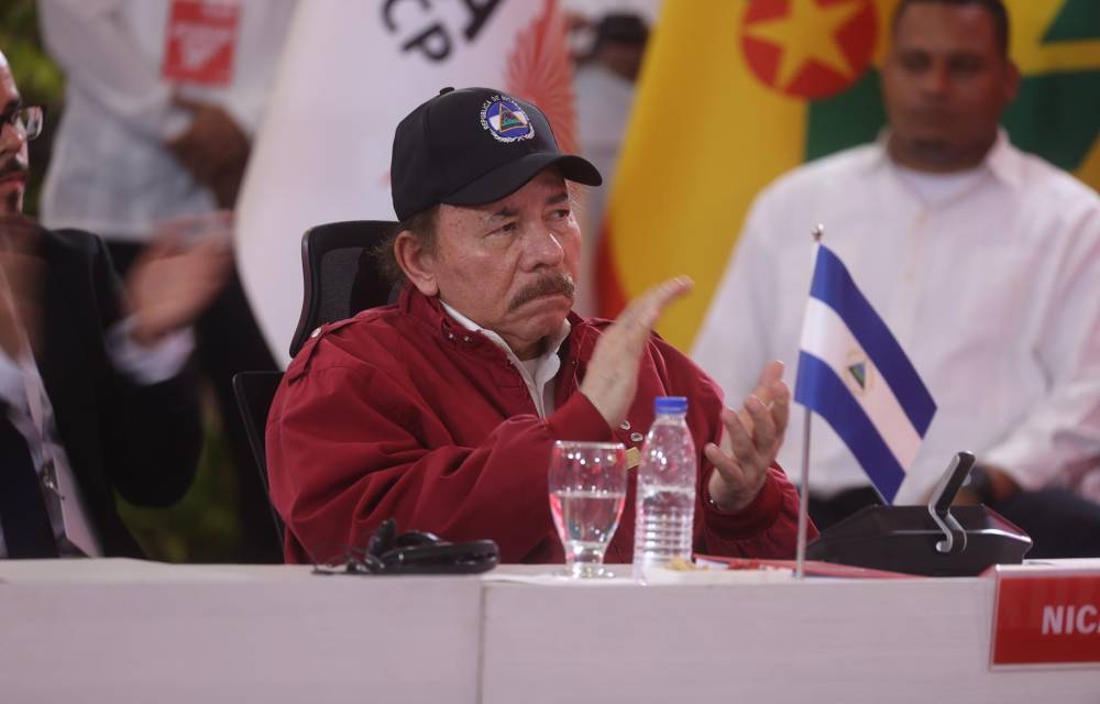 Fotografía de archivo e donde se ve al presidente de Nicaragua, Daniel Ortega. EFE/ Miguel Gutiérrez