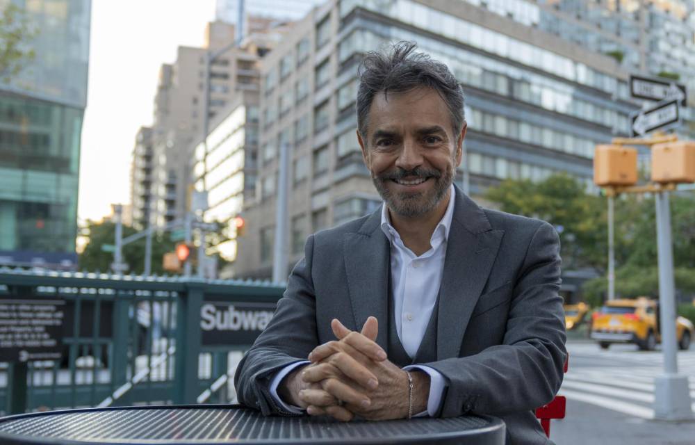 El actor mexicano Eugenio Derbez posa durante una entrevista con EFE en Nueva York (Estados Unidos).