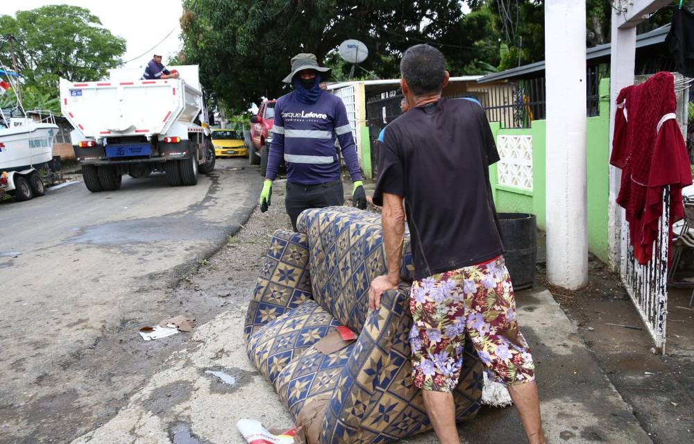 Lluvias dejan más de 120 familias afectadas en ciudad capital