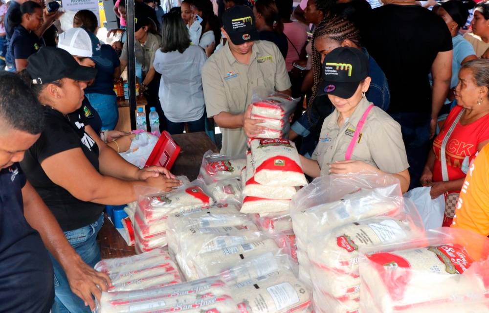 Productores anuncian protestas en rechazo a la importación de arroz para las ferias del IMA.