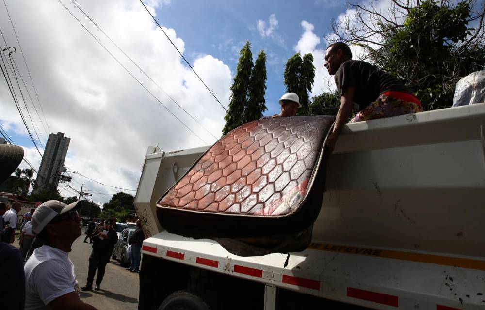 Panama Viejo fue uno de los sectores más afectados por las inundaciones en la ciudad capital.