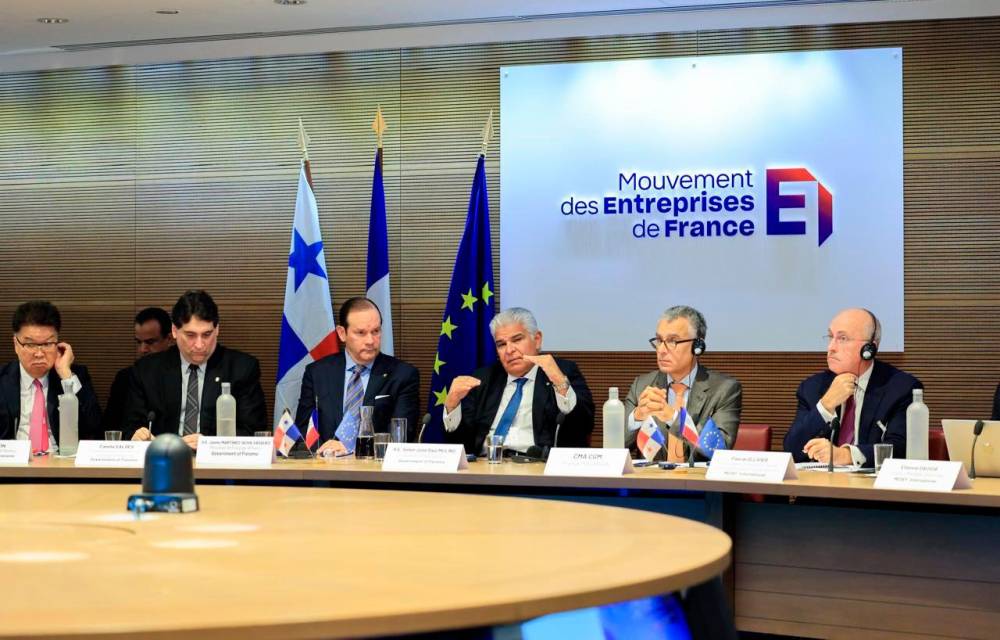 El foro de empresarios franceses.