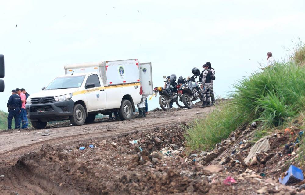 El cuerpo de un hombre de unos 30 años apareció en Cerro Patacón ayer.