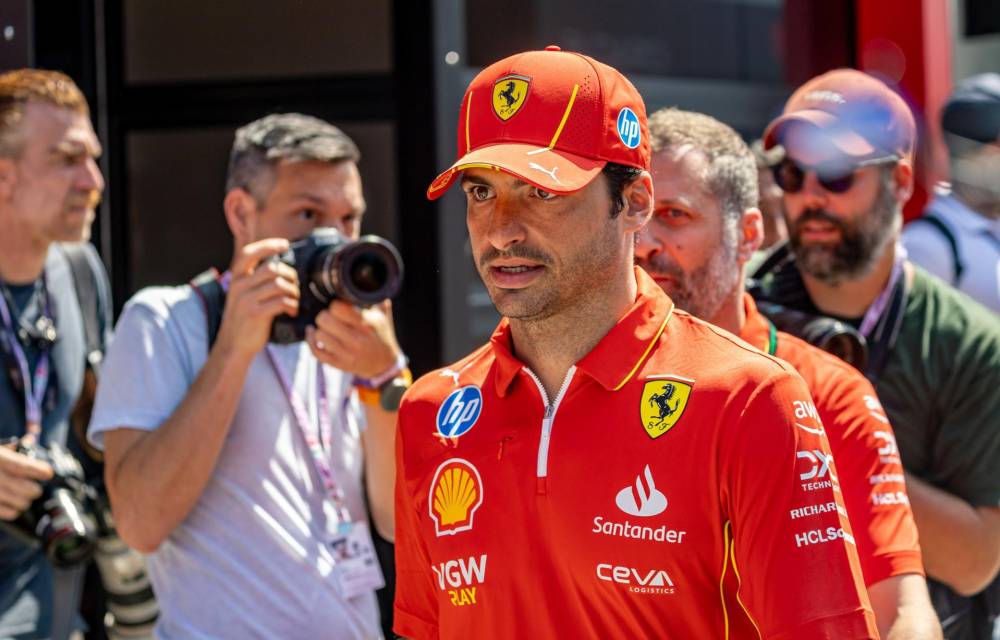 El piloto de Ferrari Carlos Sainz Jr. mEFE/EPA/MARTIN DIVISEK/Archivo