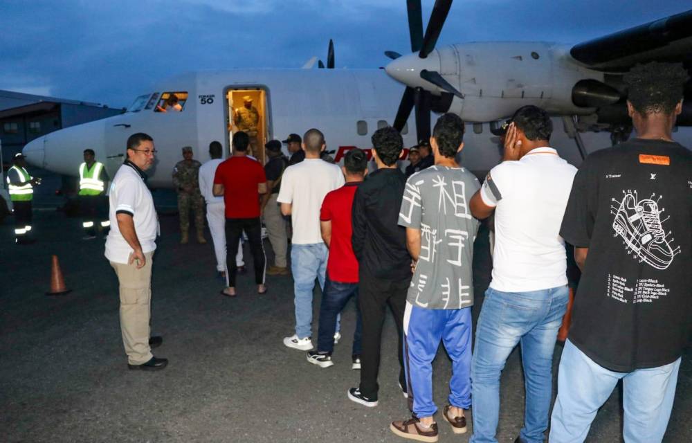 El vuelo salió este sábado 24 de agosto.