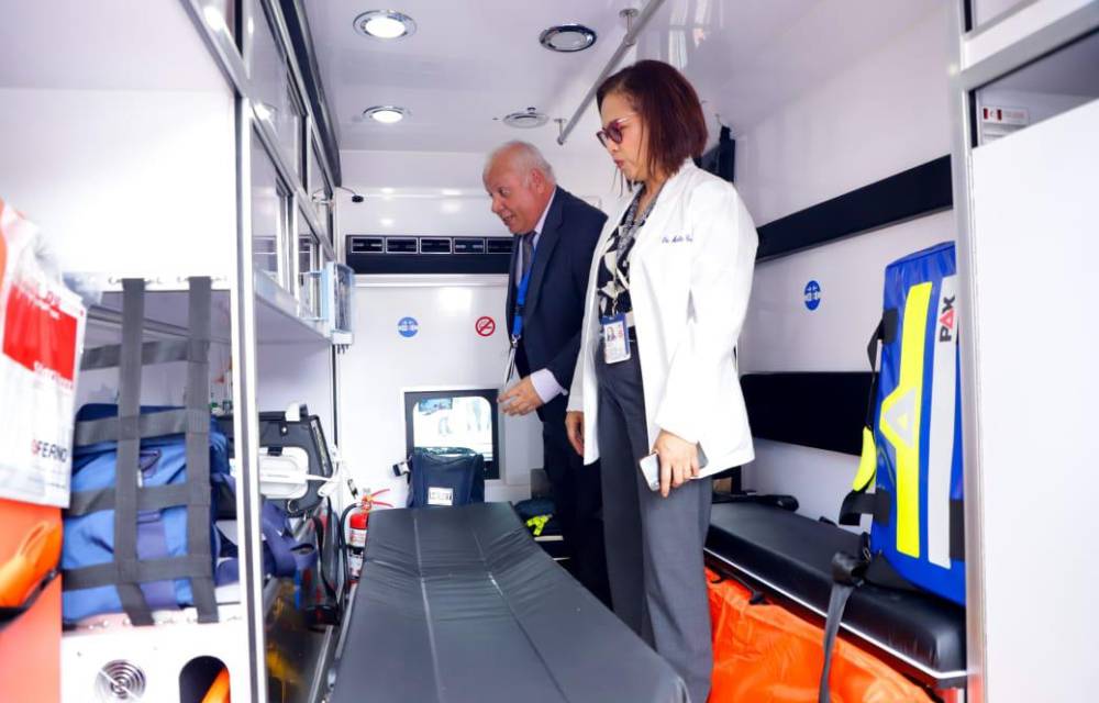 La CSS recibe 10 nuevas ambulancias totalmente equipadas