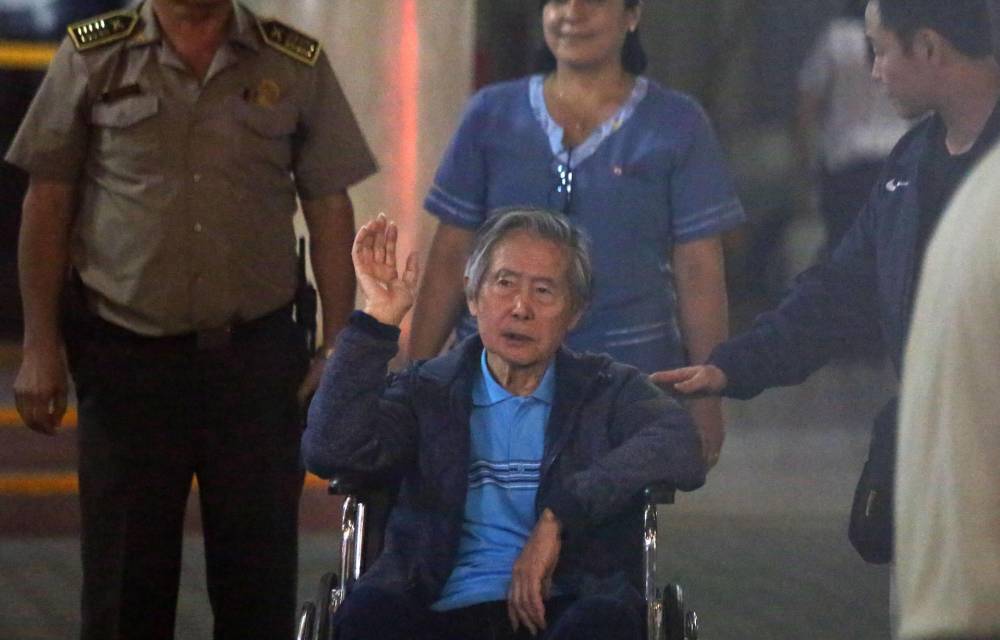 El expresidente peruano Alberto Fujimori, de 86 años.