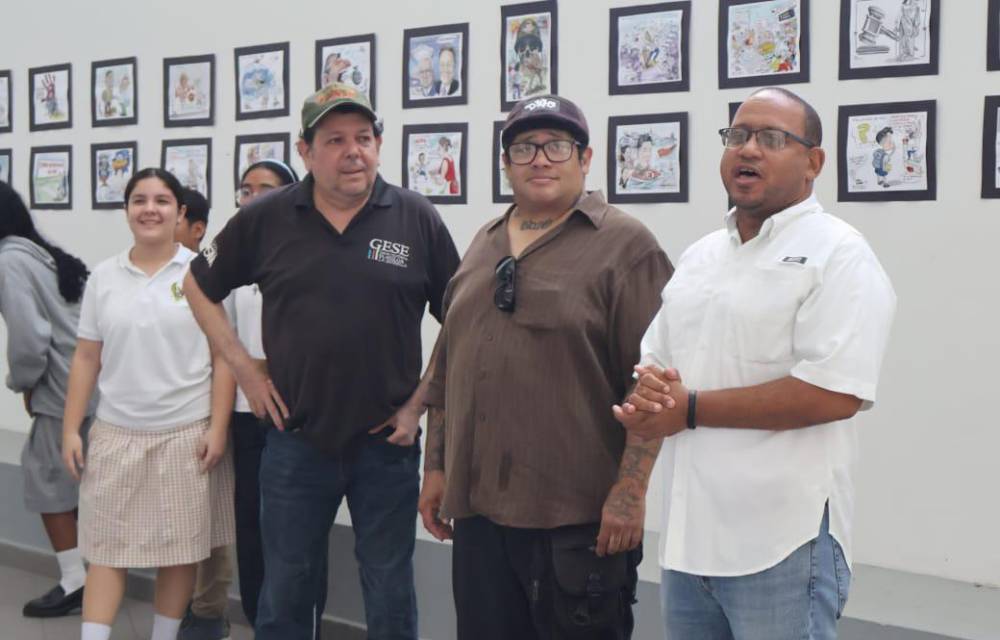 Realizan exposición “Los Trazos de un Maestro” en homenaje al caricaturista Peña Morán