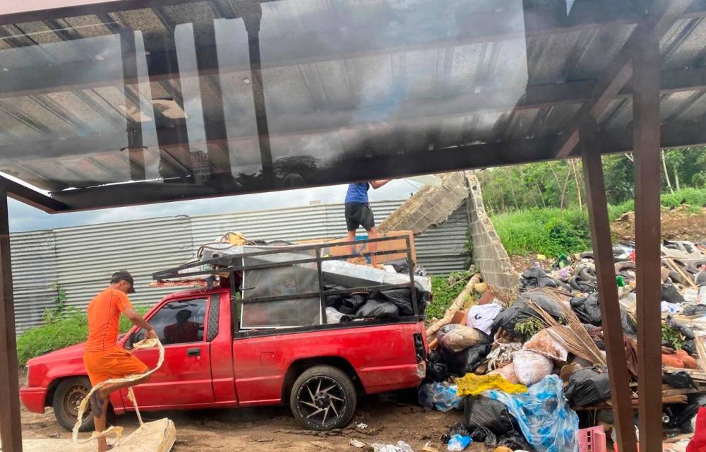 Piden un alto al vertedero improvisado de Belén