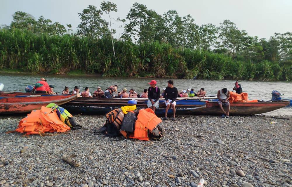 En Darién es muy común el transito de migrantes. Ha bajado la cantidad.