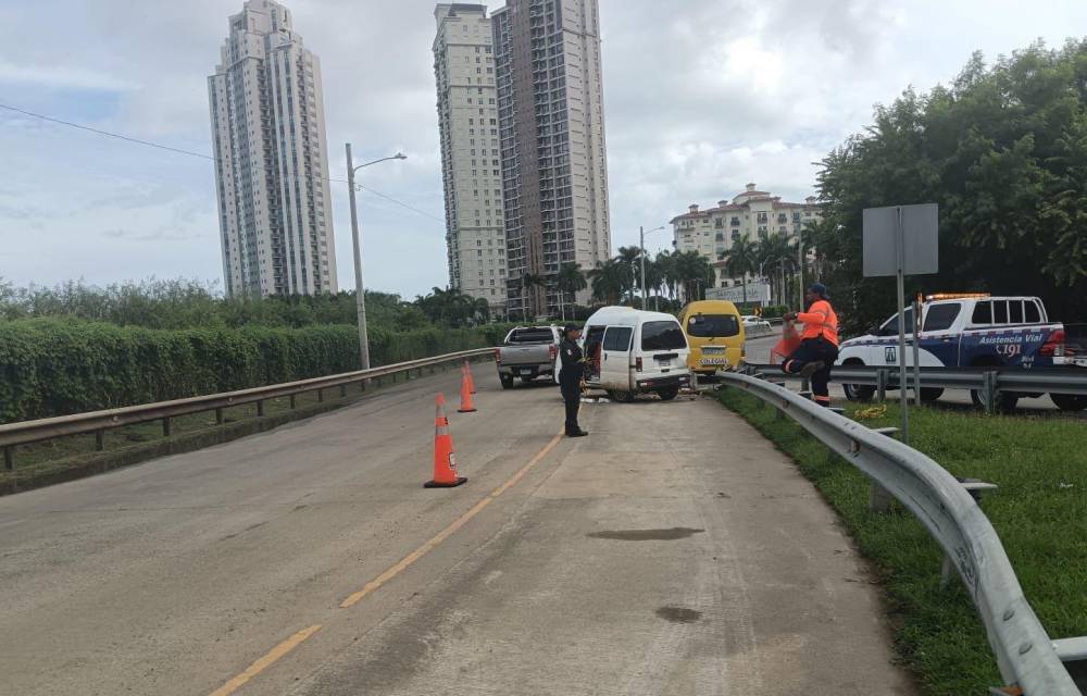 Accidente del sábado Corredor.