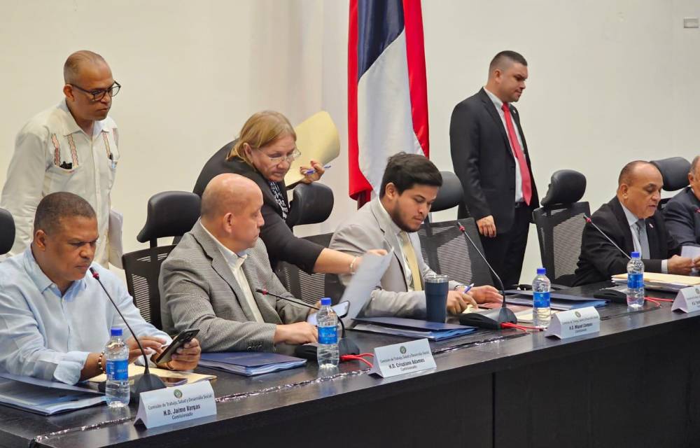 Comisión de salud, encargada del debate.