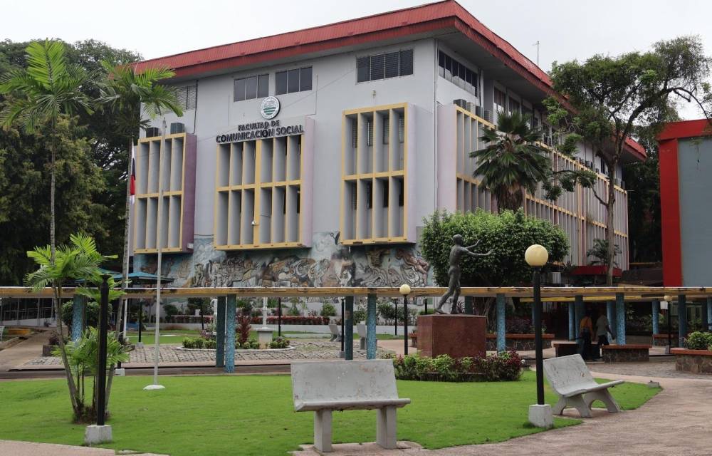 La facultad de Comunicación Social de la Universidad de Panamá.