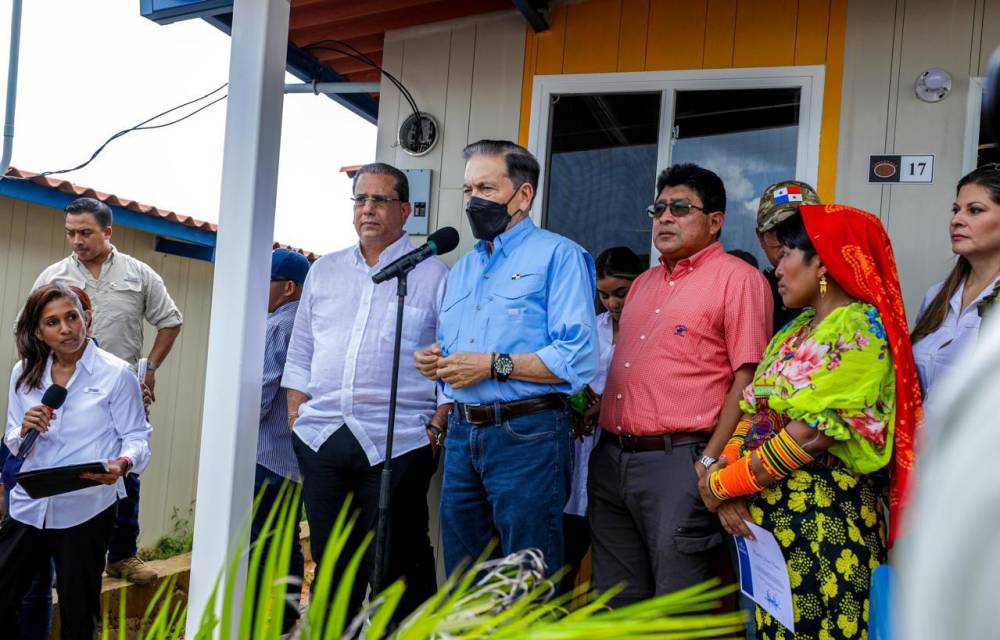 ¡Pronto se mudarán! Entregan 300 casas para habitantes de la isla Gardí Sugdub