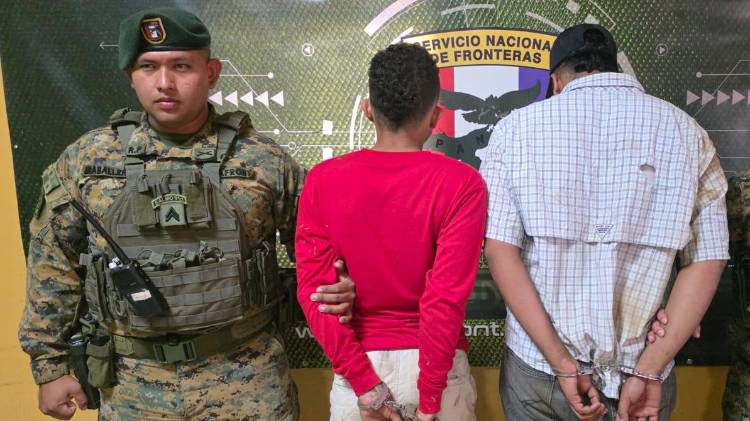 Los detenidos quedaron a órdenes de las autoridades competentes para ser procesados por su delito