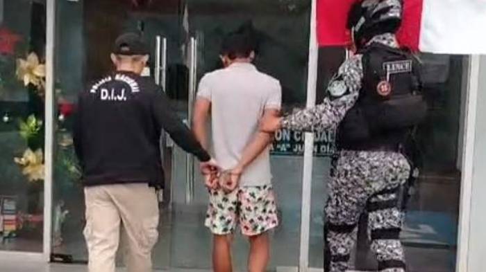 El sospechoso quedó a manos de las autoridades competentes para ser judicializado.