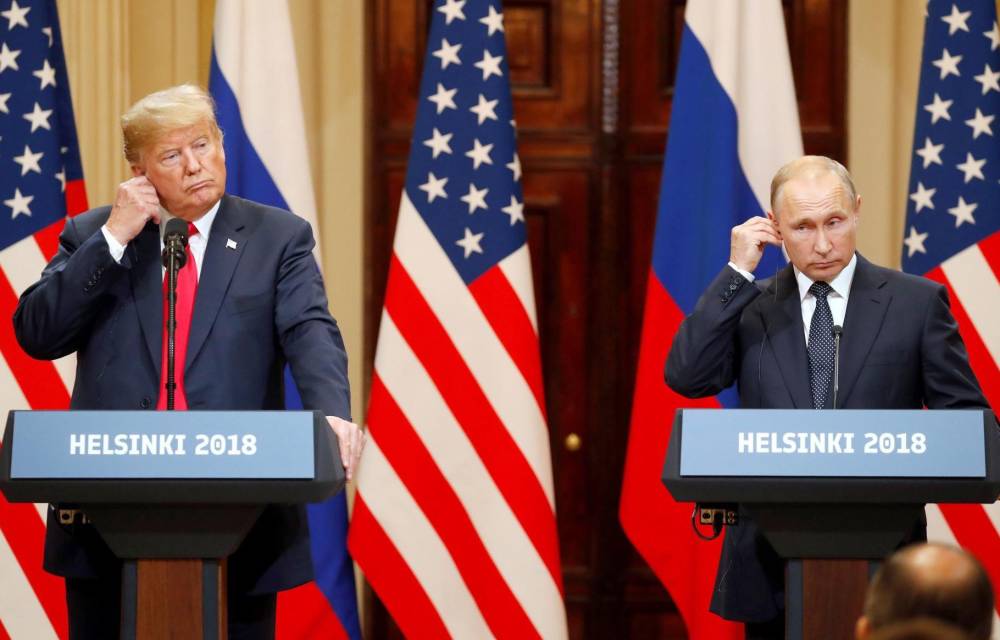 Foto de archivodel presidente estadounidense, Donald J. Trump (i), y su homólogo ruso, Vladimir Putin (d). EFE/ Anatoly Maltsev