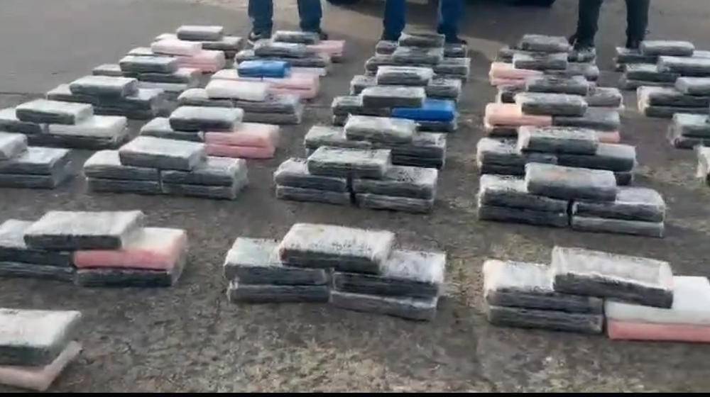 Había 469 paquetes de cocaína dentro de un buque en Colón