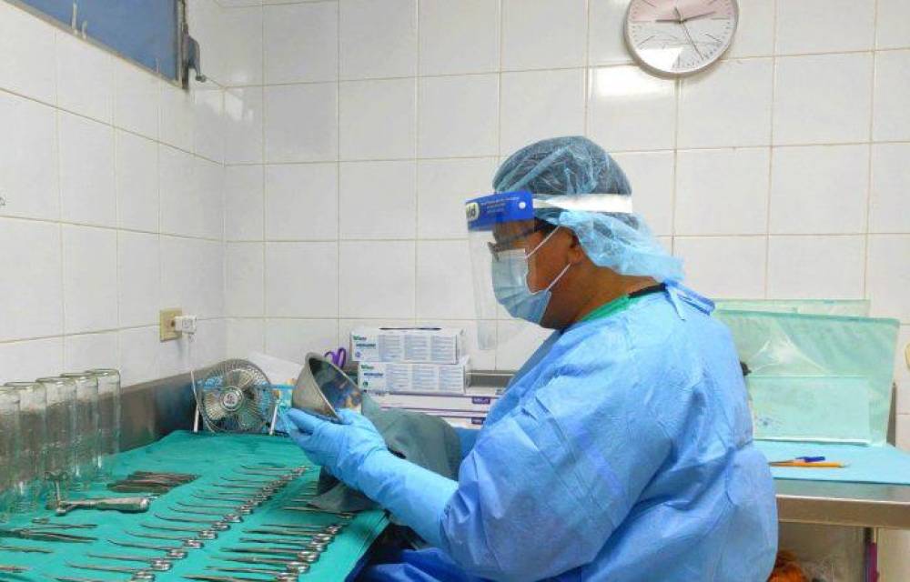 Más de 4 mil artículos médicos fueron esterilizados