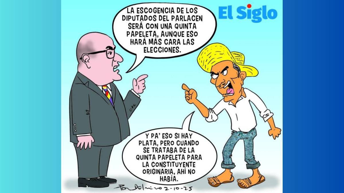 Caricatura del 2 de octubre de 2025