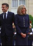 Dos mujeres condenadas por difundir que Brigitte Macron es transexual