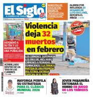 Portada del impreso del 3 de marzo de 2026