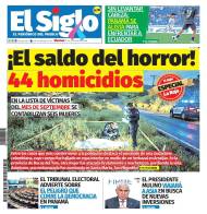 Portada del impreso del 2 de octubre de 2026