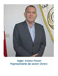 Aniano Pinzón no alcanzó los votos para ser presidente.