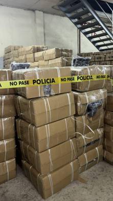 Decomisan 290 mil en mercancía de marcas falsificadas