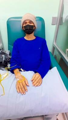 Erasmito Bultrón enfrenta una gran batalla contra el cáncer