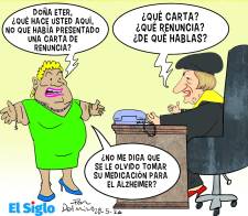 [VIDEO] Doña ‘Eter’: ¡Cuidado con el Alzheimer! (Caricaturas)