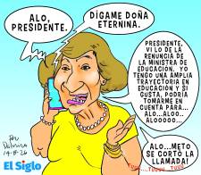 [VIDEO] “Eternina” quiere ser ministra (Caricaturas)