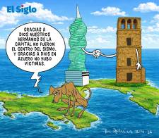 [VIDEO] Panamá de pie tras el terremoto (Caricaturas)
