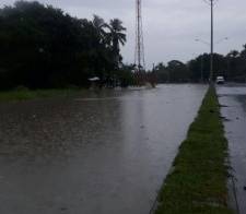 Unas 35 casas inundadas por lluvias en Chiriquí