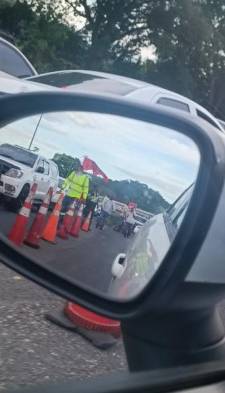 Conductores retornaron hacia Panamá Oeste.