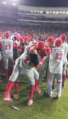 Risas y llantos fue lo que se vio en la final.