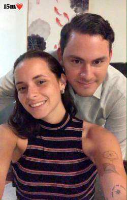 Juan Diego Vásquez y Carolina: quince meses derrochando amor