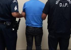 'Parceros' llevaban una minibóveda en el cuerpo y la Policía los atrapó