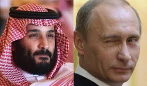 Vladimir Putin consuela al príncipe saudí