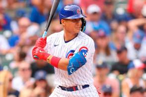 Miguel Amaya de los Cachorros de Chicago.